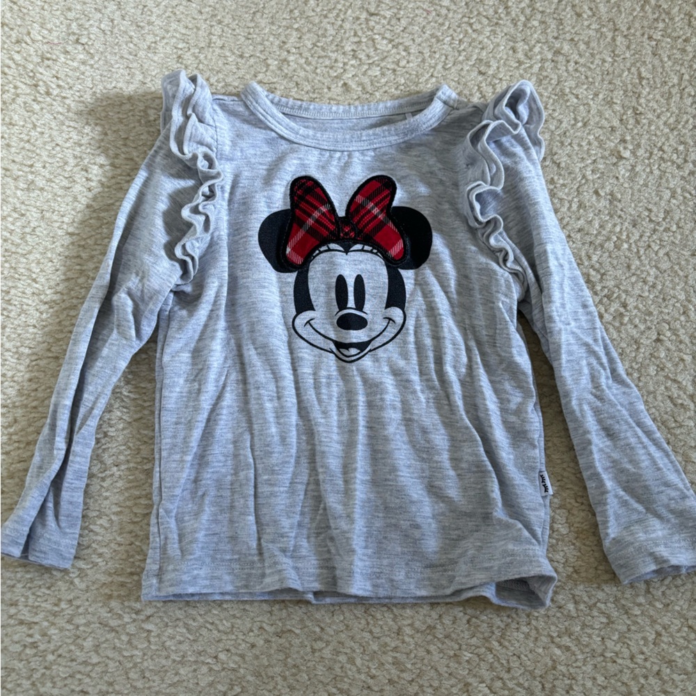 Little Sleepies Minnie Mouse Holiday Long sleeve